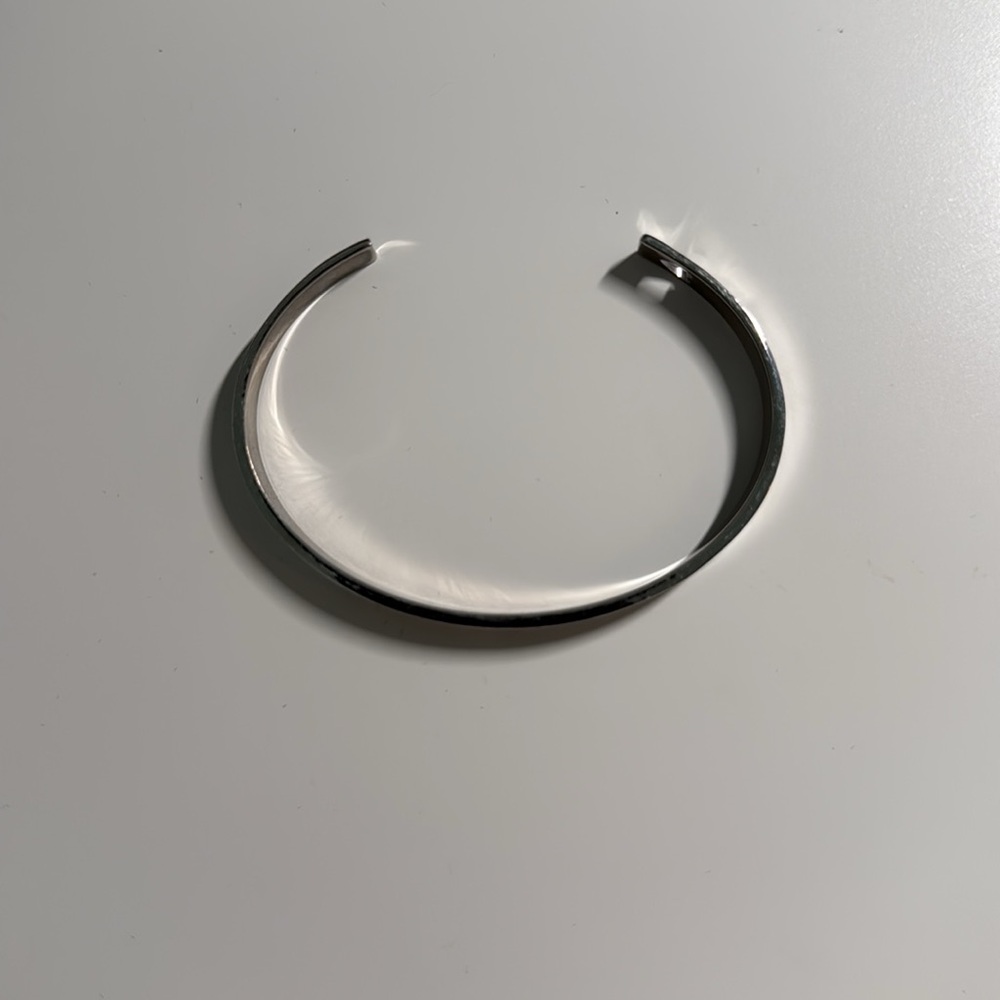 Silver Bangle - Picture 2 of 3